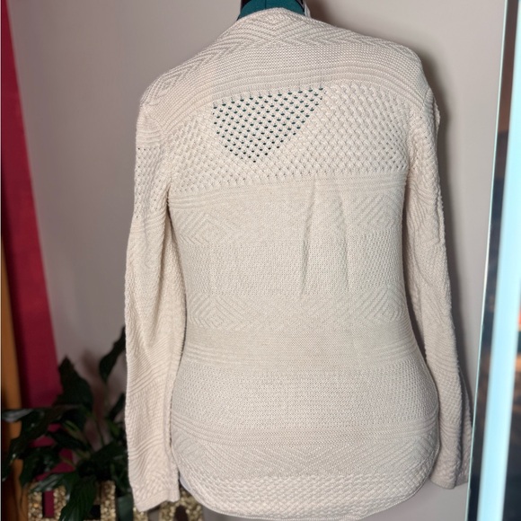 Cream Tunic Weekend Sweater - Picture 4 of 4